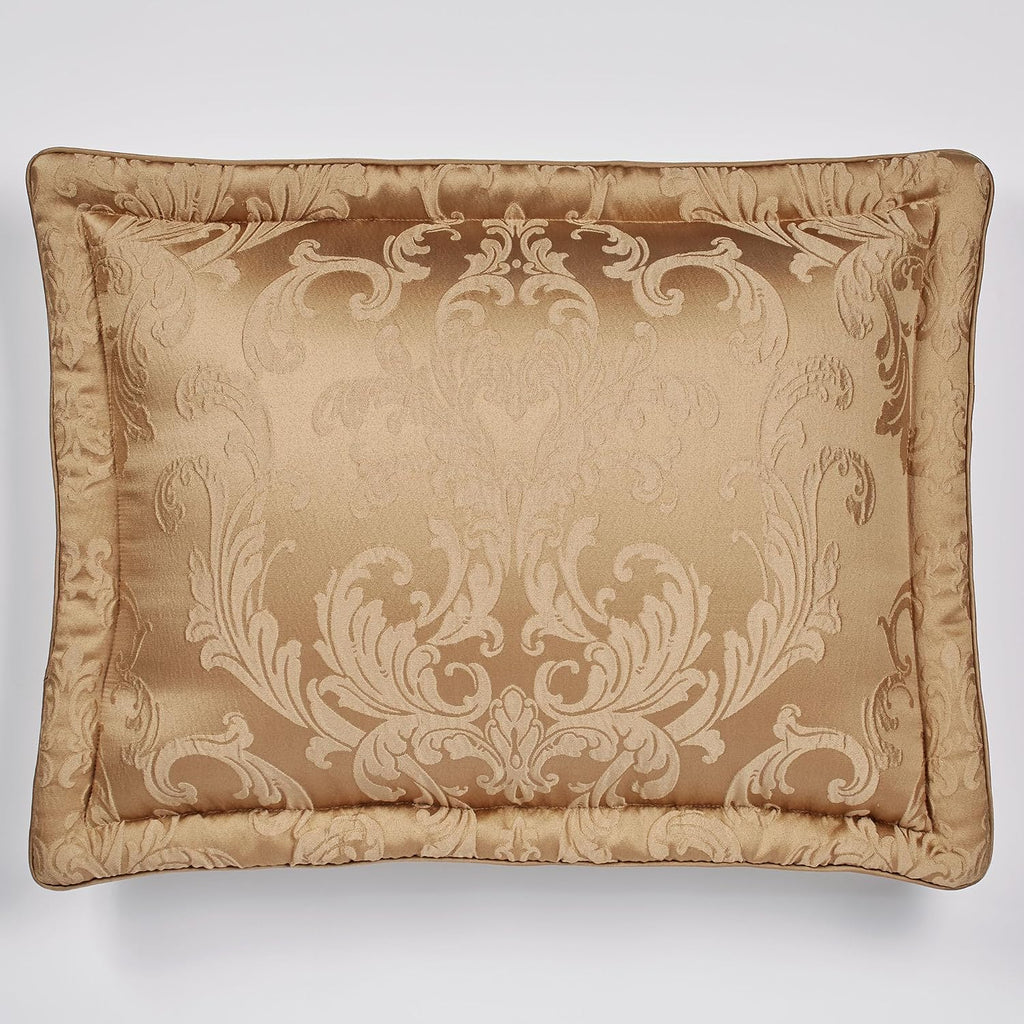 Monaco Luxury Bedding, Royal Metallic Gold, California King, 3 Pc Set