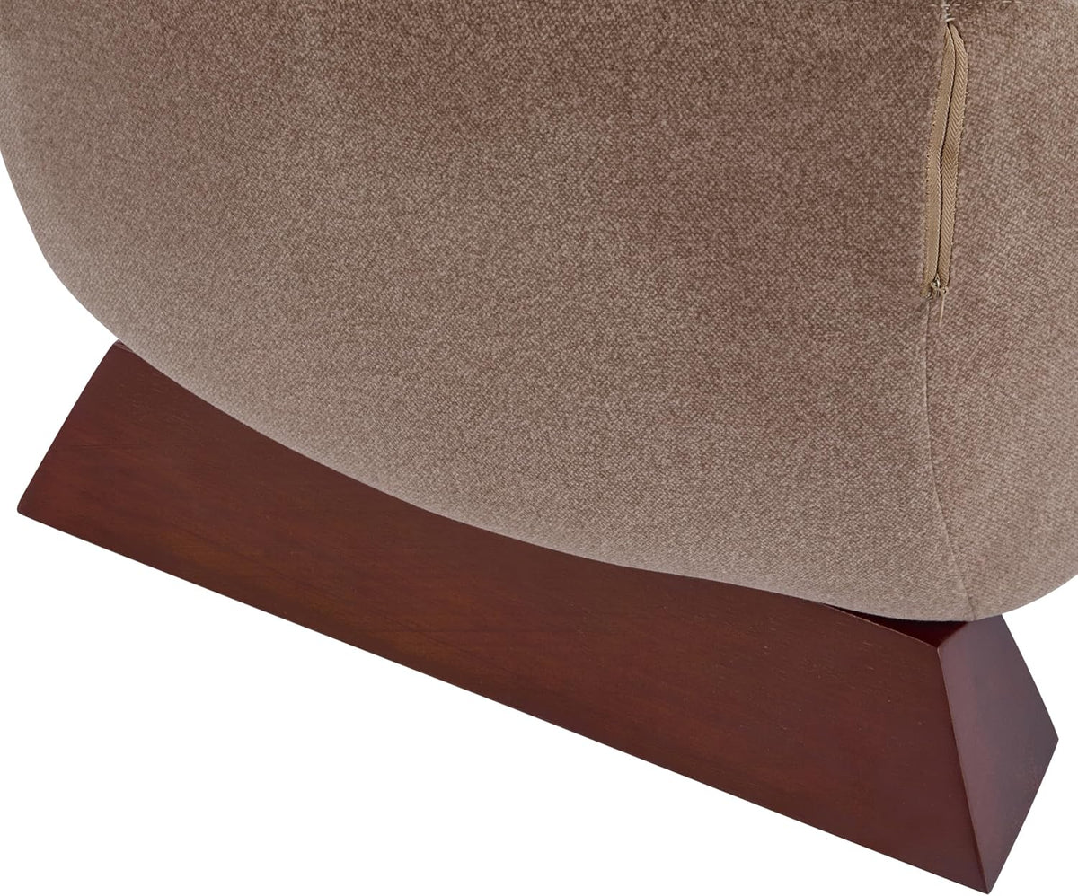 Merax Modern Accent Chair with Pet Cave & Storage