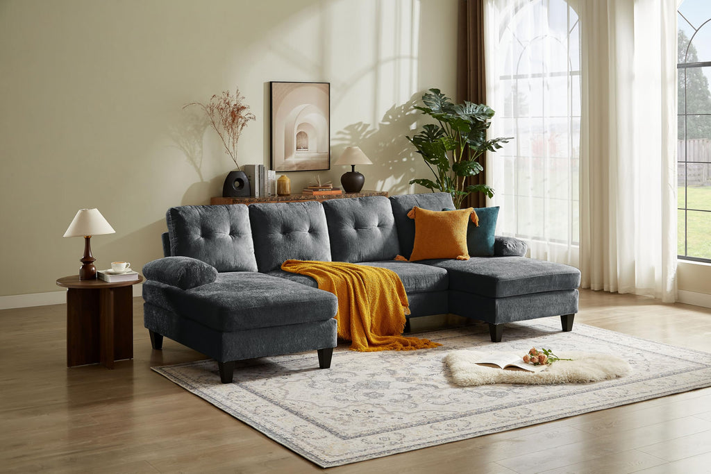 105" Sectional Sofa Couch
