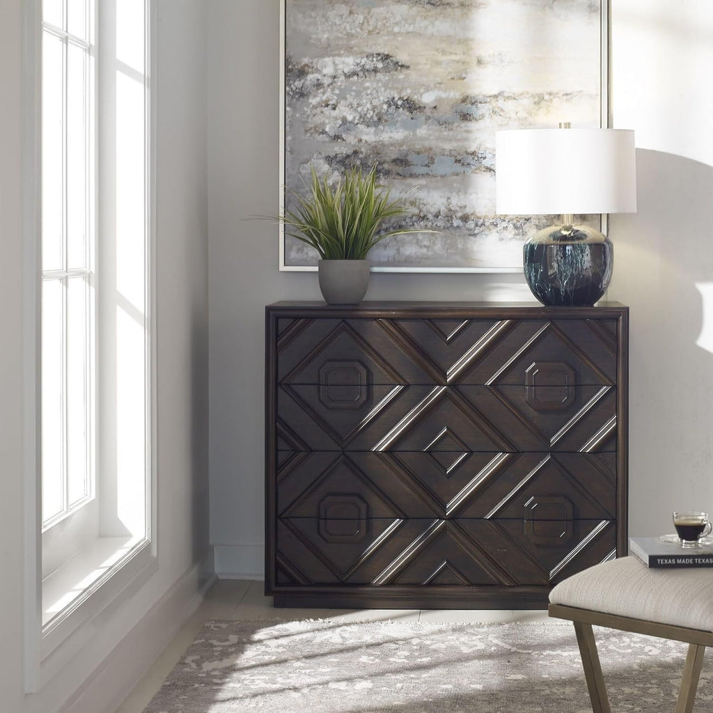 Mindra Four-Drawer Accent Chest