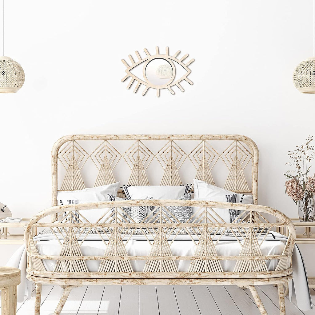 Boho Evil Eye Wall Décor Mirror