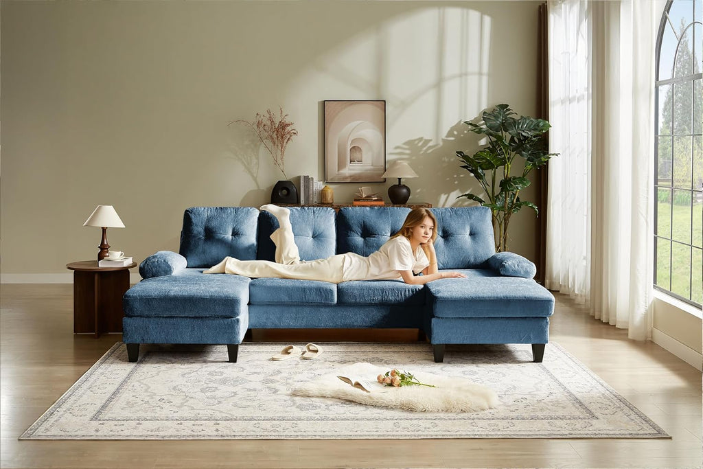 105" Sectional Sofa Couch
