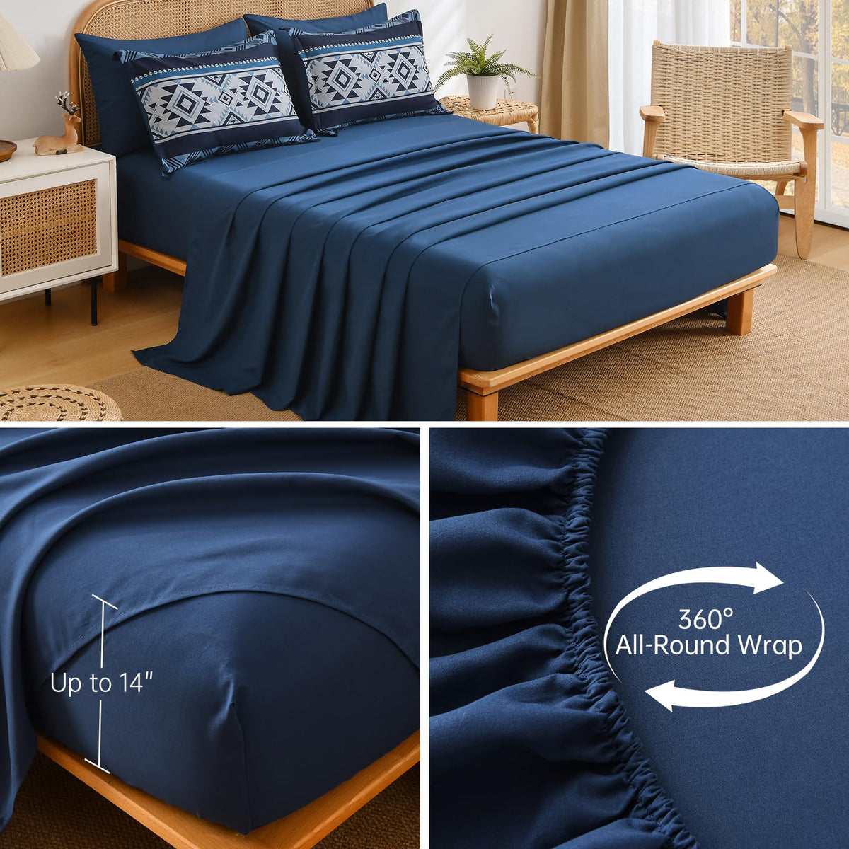 Boho Western Comforter Set