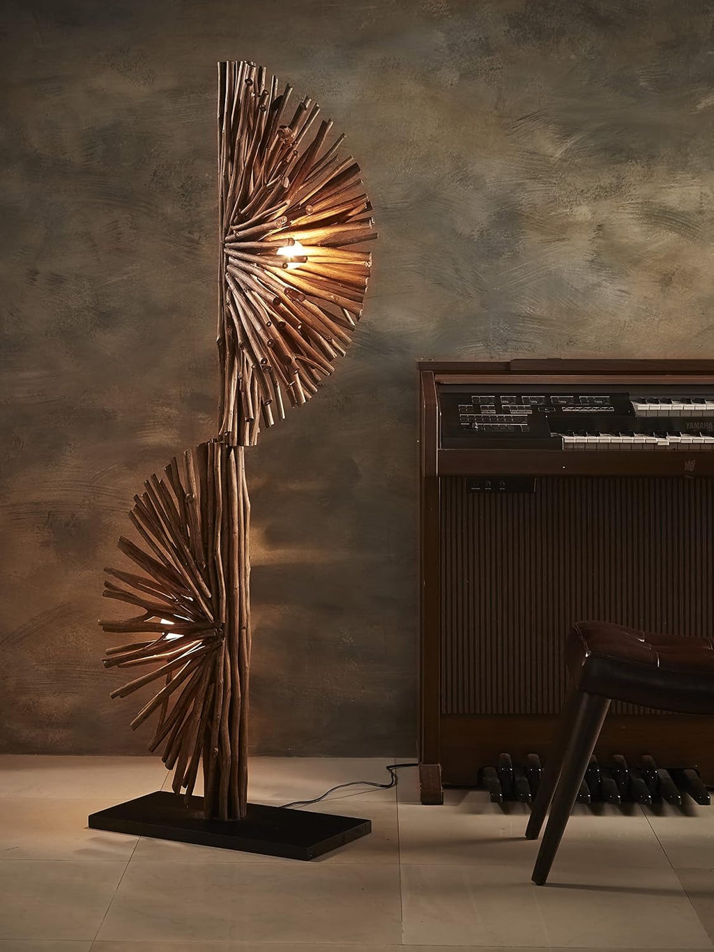Artiva USA Infinite Similan Collection Unique Nature Floor Lamp