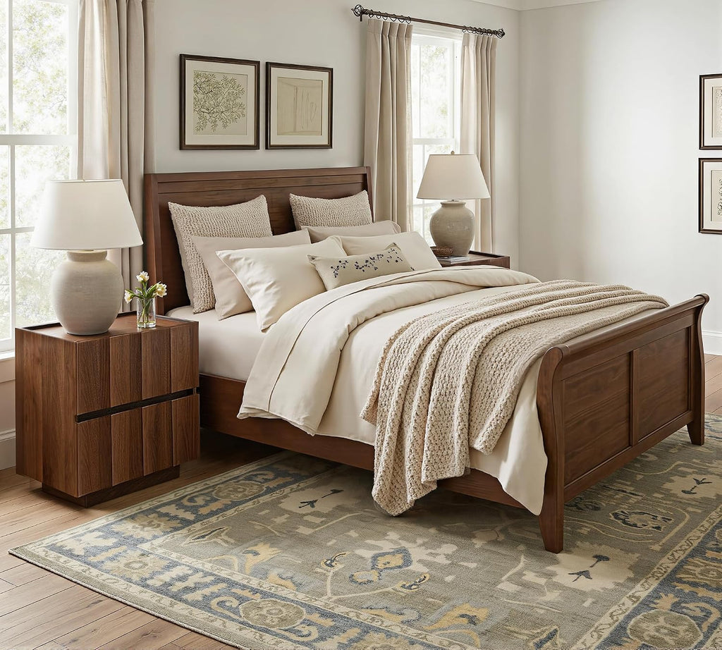 Fluted Charging Nightstand
