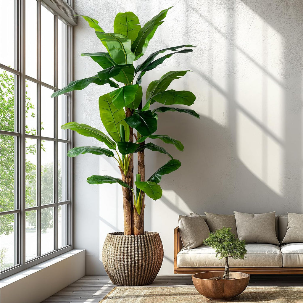 Erimda 9FT Artificial Banana Tree