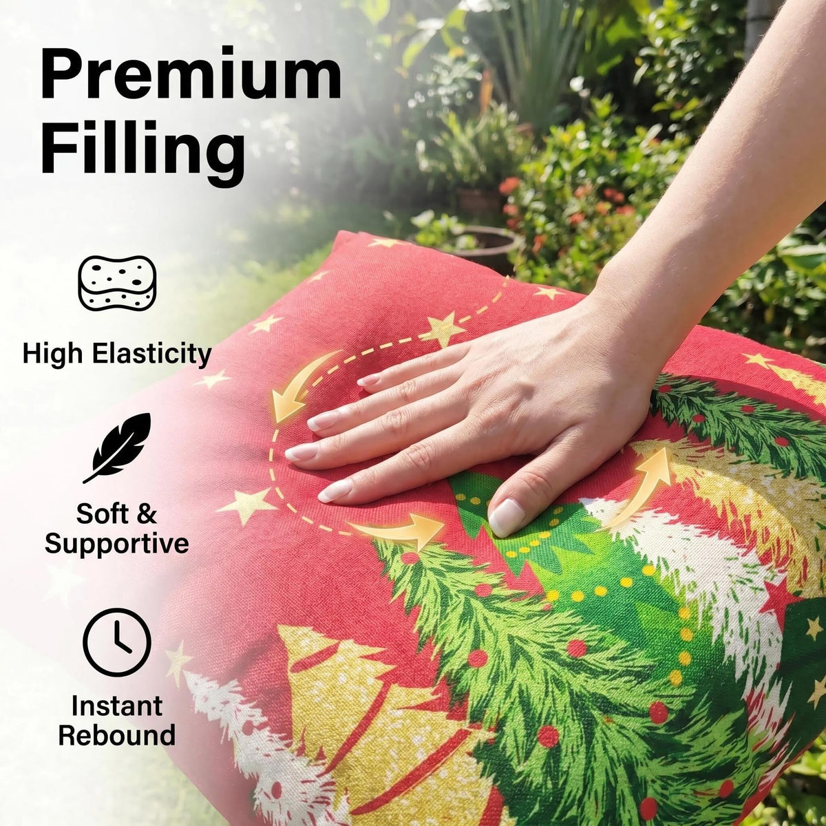 Boho Throw Pillows with Inserts