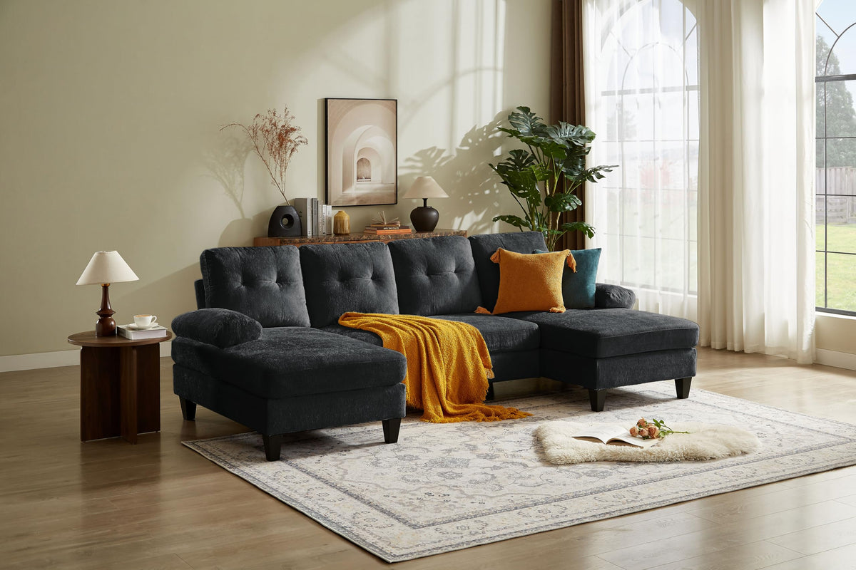 105" Sectional Sofa Couch
