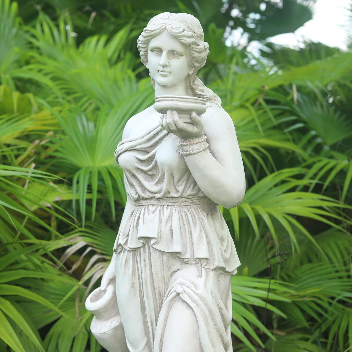 46'' High Large Nymph Statue Goddess Hebe Garden Sculpture
