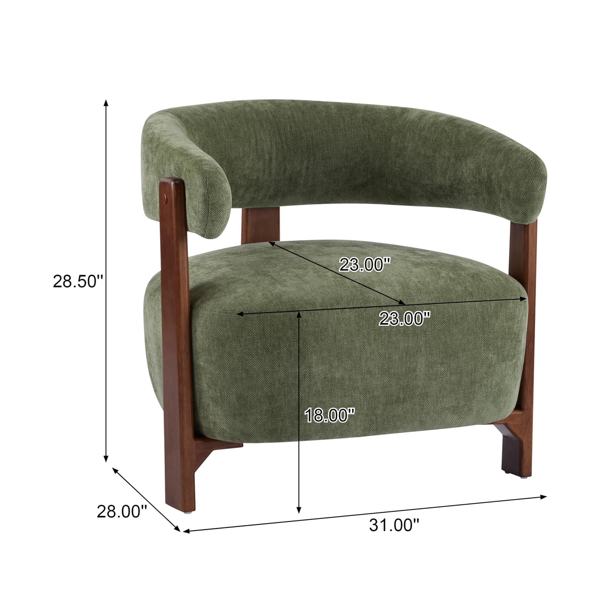 Christopher Knight Home Zax Modern Upholstered Accent Chair Set of 2