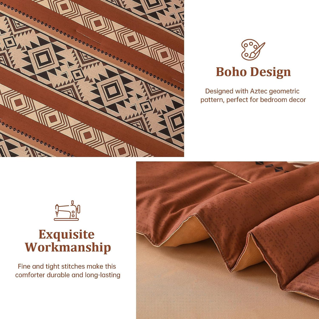 Boho Western Comforter Set