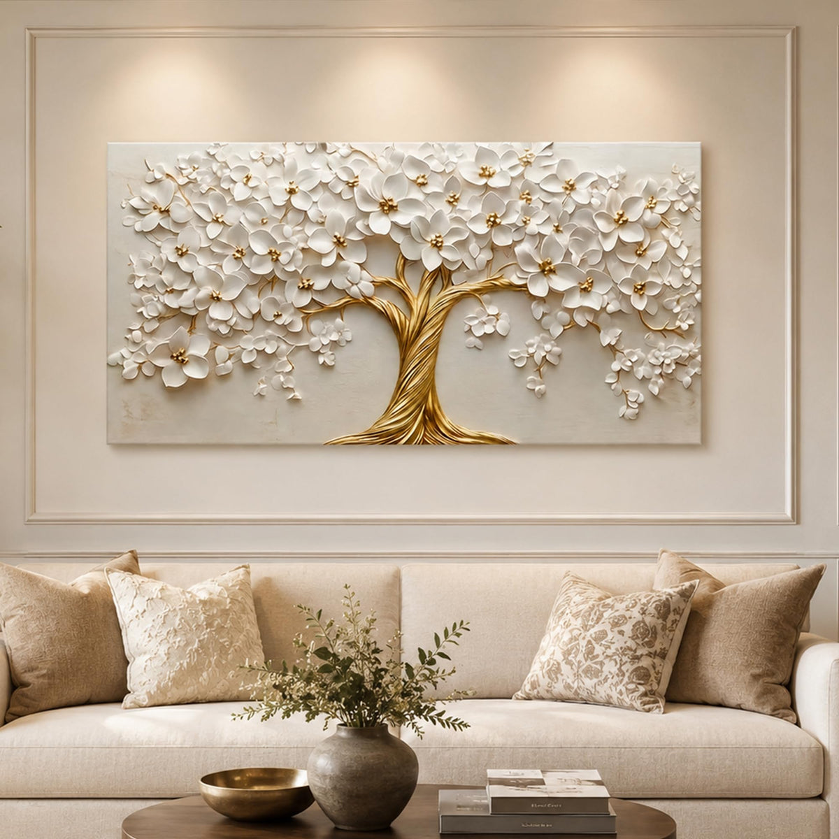 Large Tree of Life Canvas Wall Art
