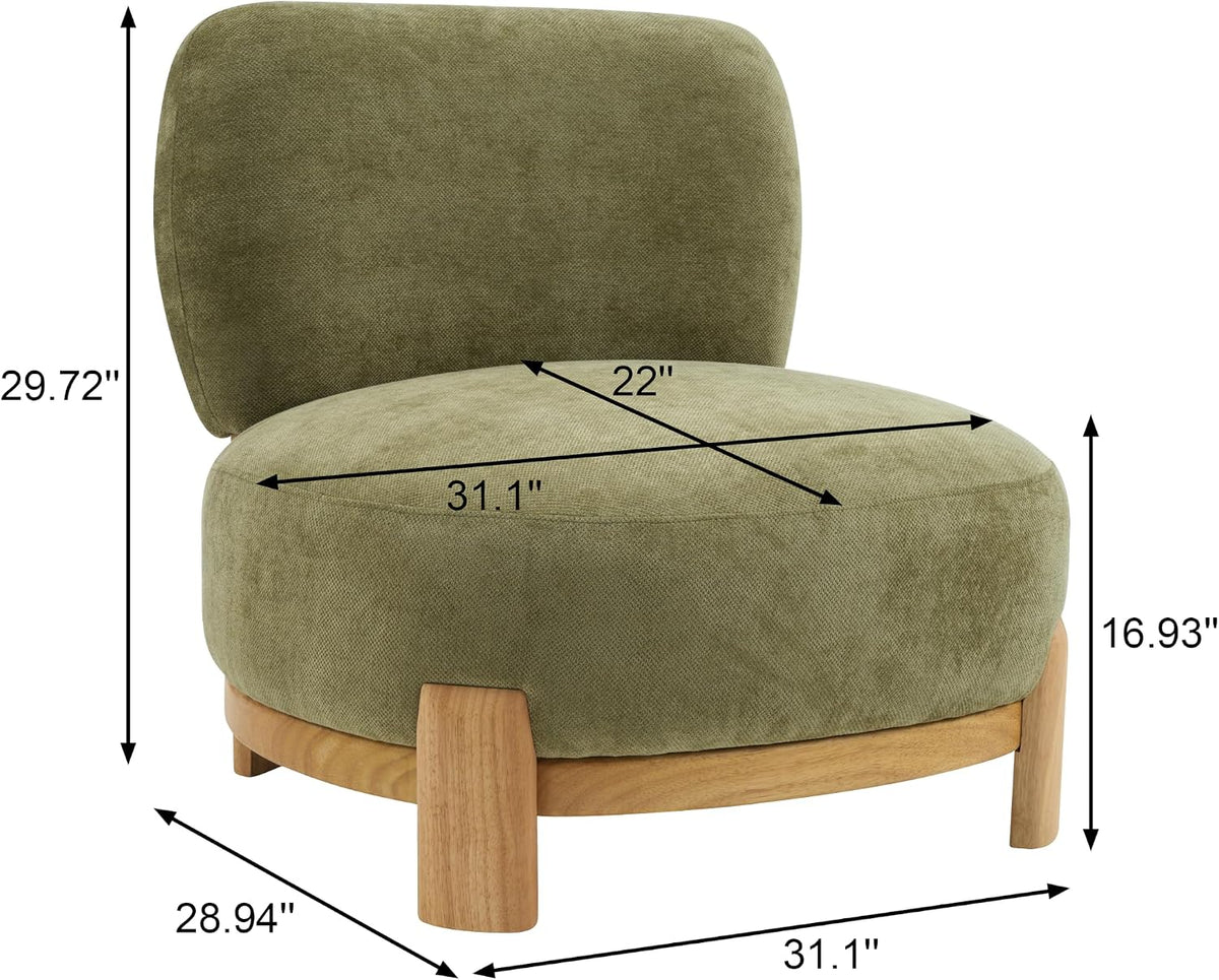 Christopher Knight Home Roxanne Low Profile Modern Accent Chair Set of 2