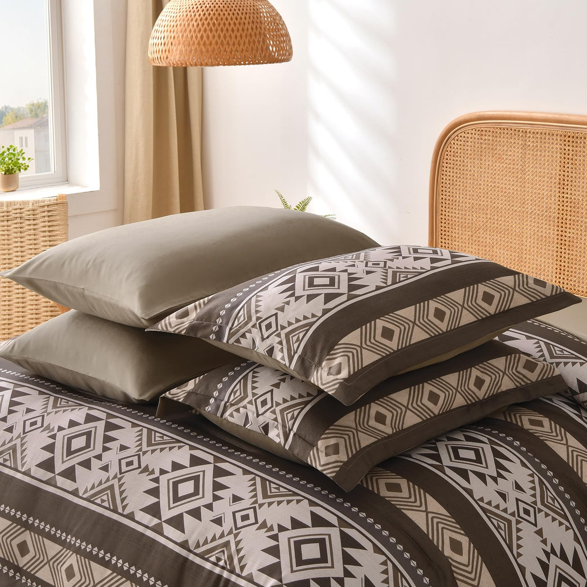 Boho Western Comforter Set