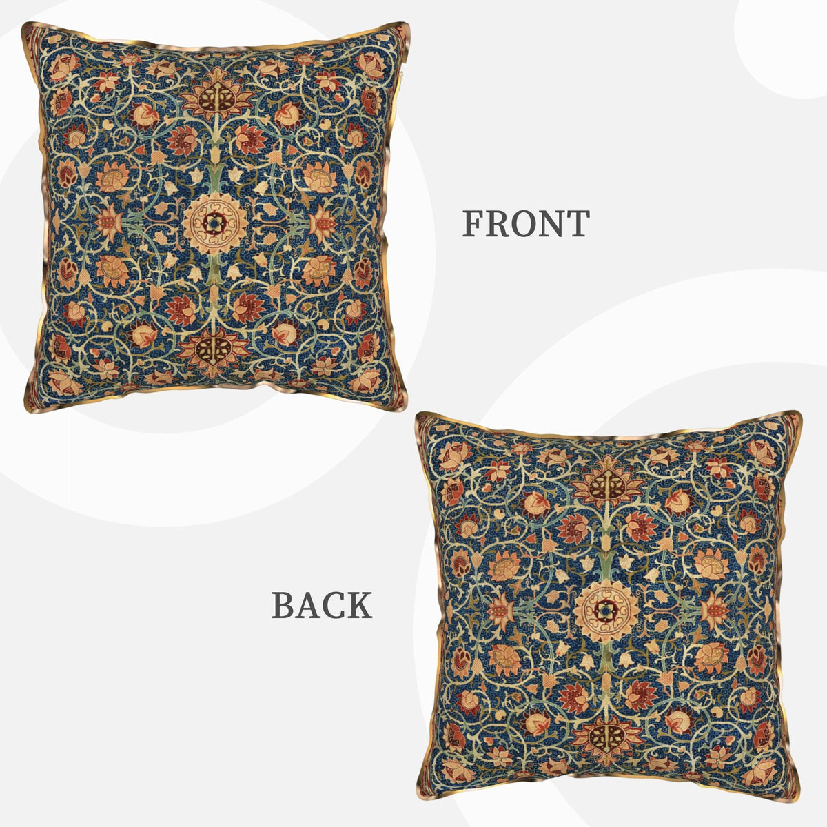 Velvet Animal & Floral Print Pillow Covers