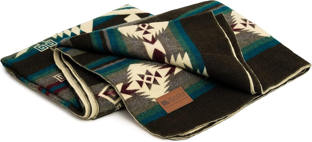 Handmade Ecuadorian Wool Throw Blanket