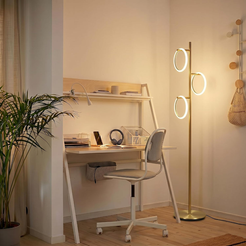 Saturn Three-Head LED Floor Lamp