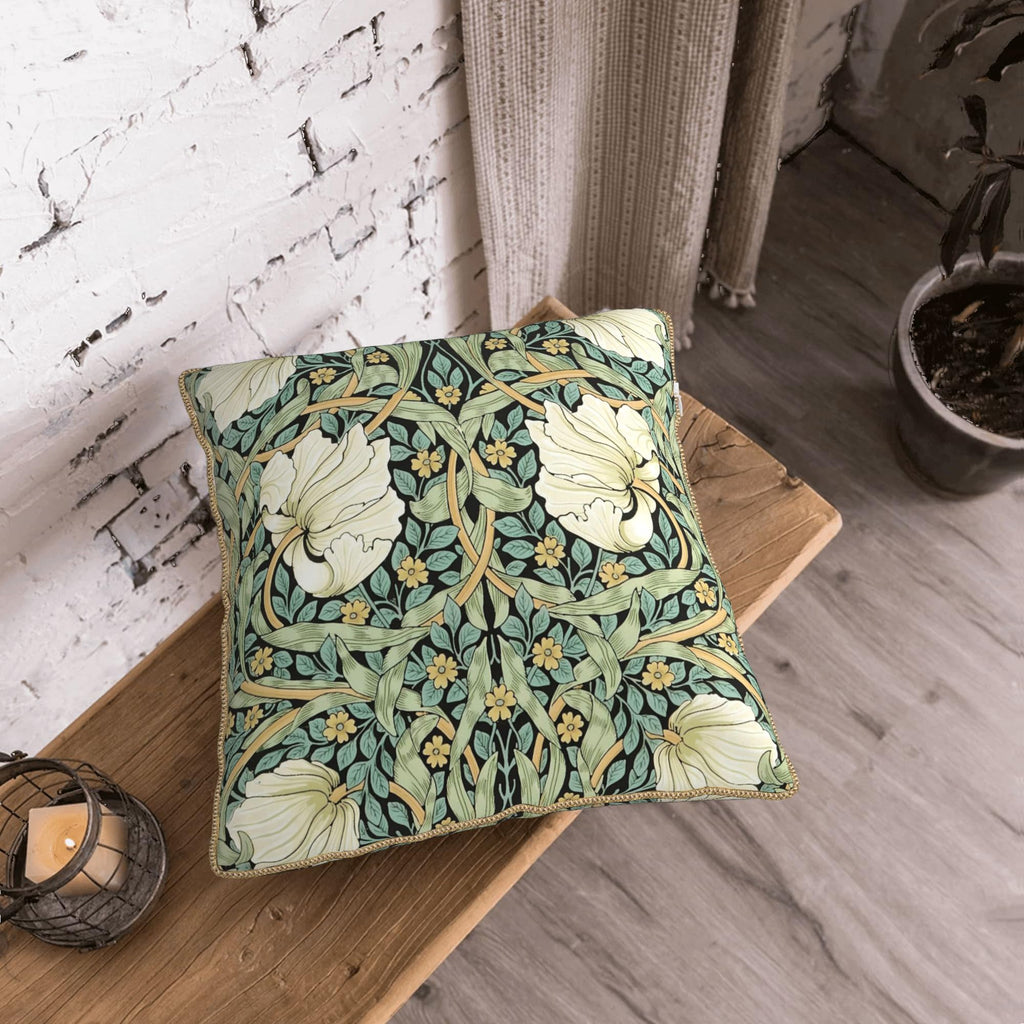 Velvet Animal & Floral Print Pillow Covers
