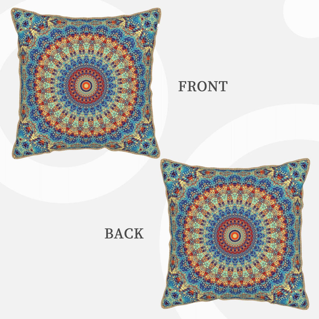 Velvet Animal & Floral Print Pillow Covers