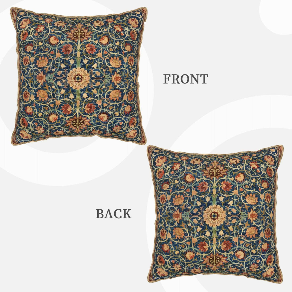 Velvet Animal & Floral Print Pillow Covers