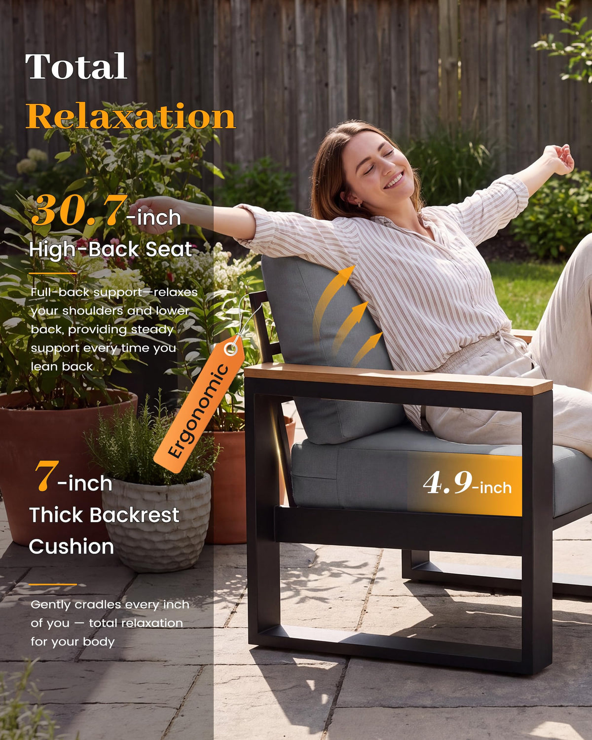Aluminum Patio Furniture Set