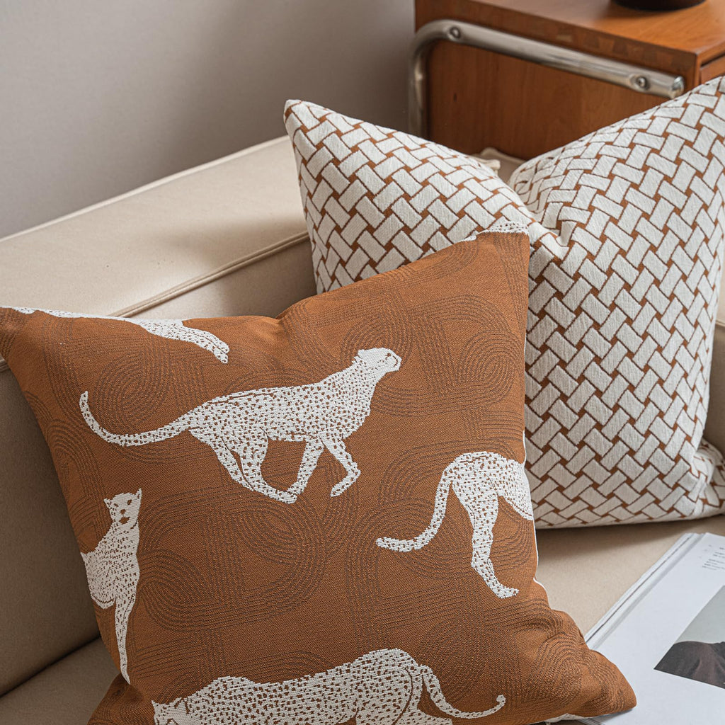 Croker Horse New 20x20'' inches Throw Pillow Cushion Covers - Paradise Orange Color