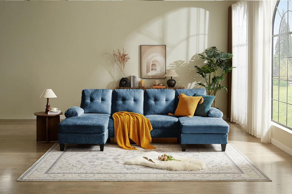 105" Sectional Sofa Couch