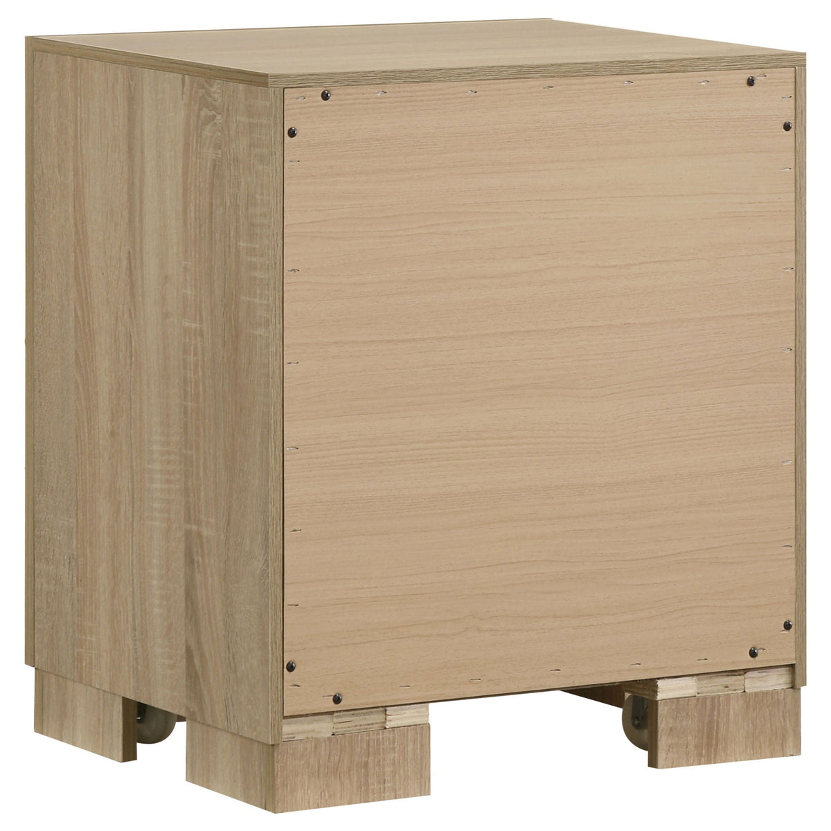 Arielle Light Oak Five-Piece Eastern King Bedroom Set