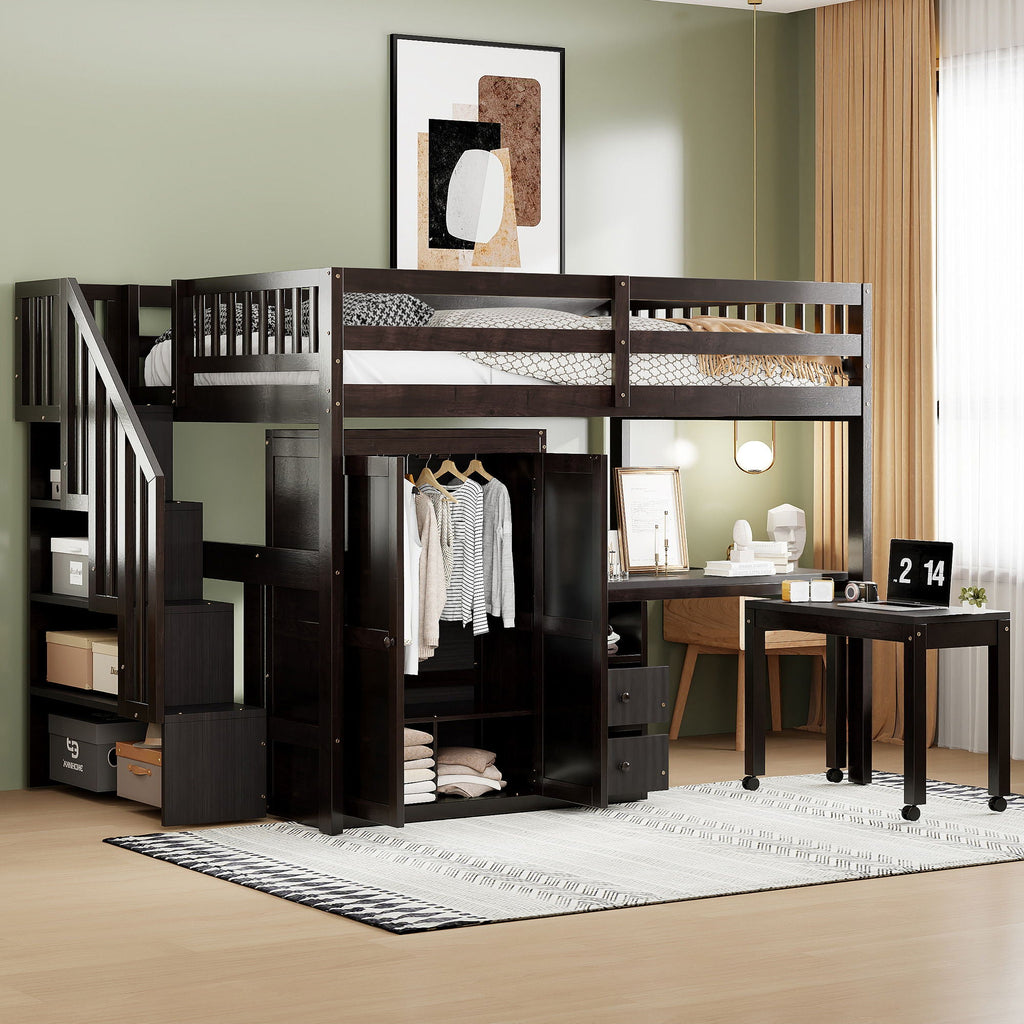 Loft Bed With Stairs