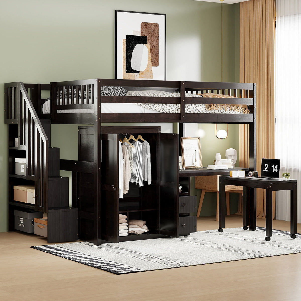 Loft Bed With Stairs