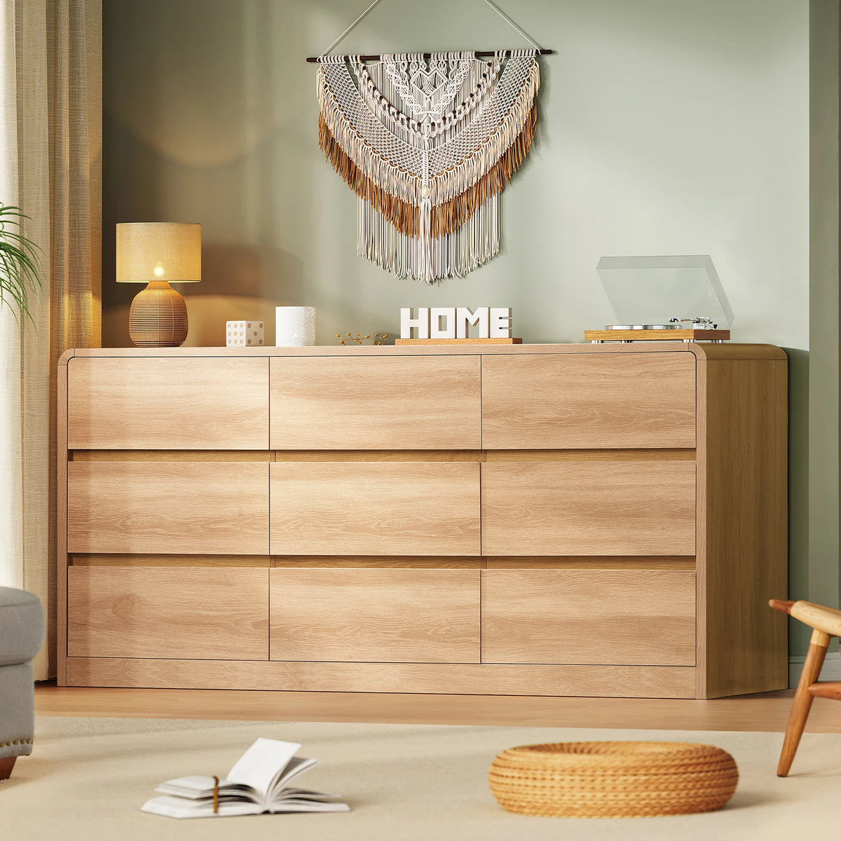 9 Drawer Dresser for Bedroom