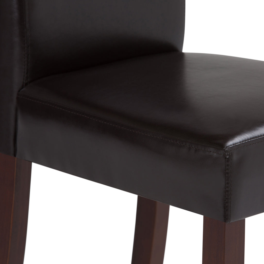 Acadian - Parson Dining Chair (Set of 2) - Tanners Brown