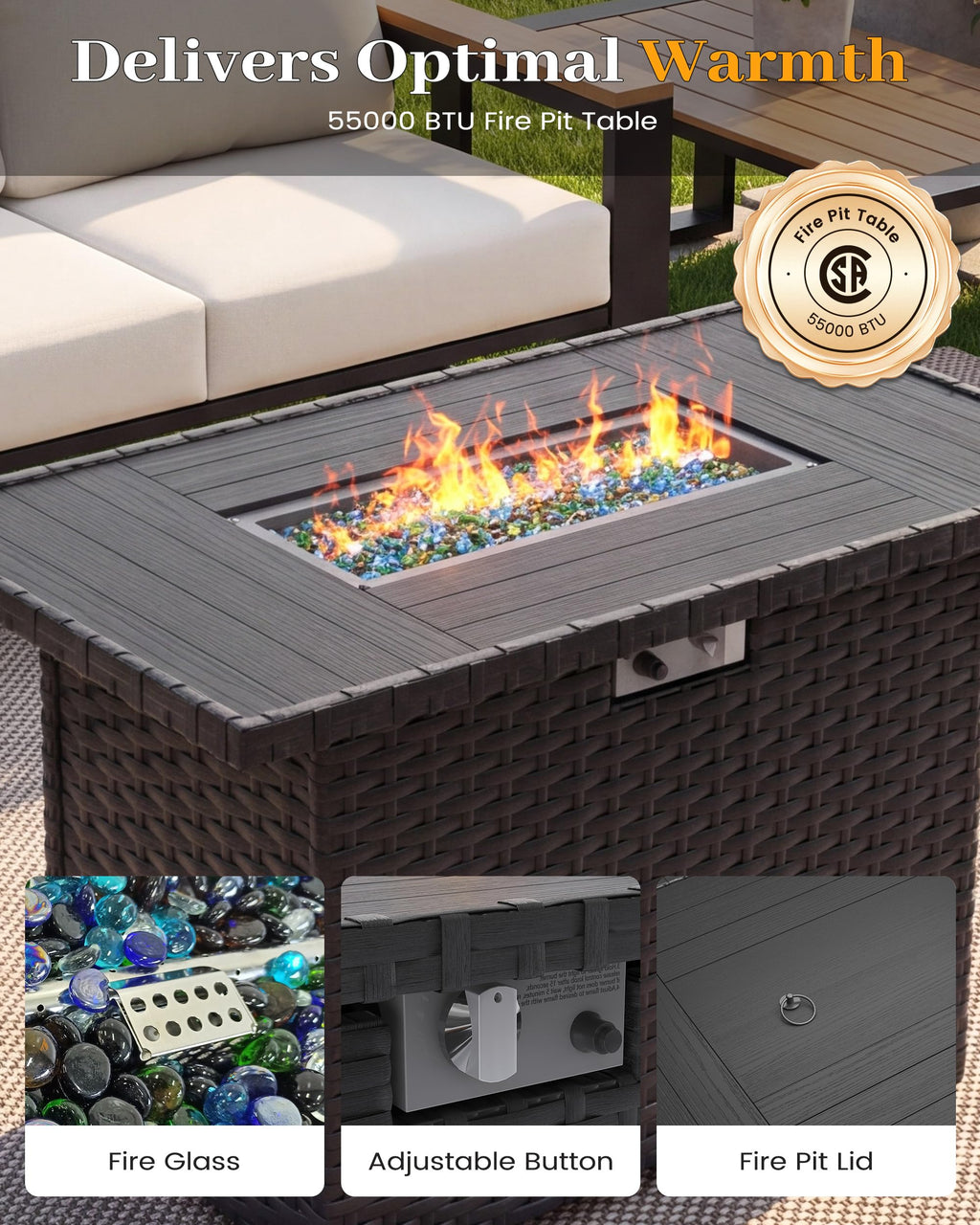 Aluminum Patio Furniture Set