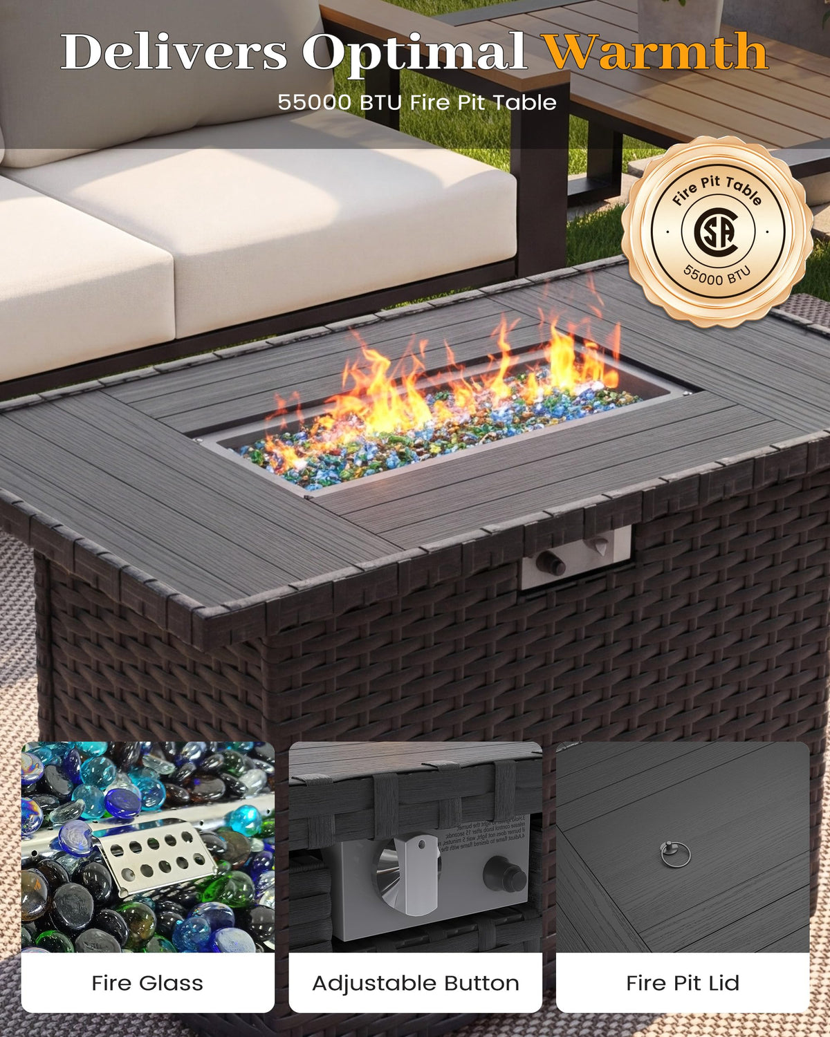 Aluminum Patio Furniture Set