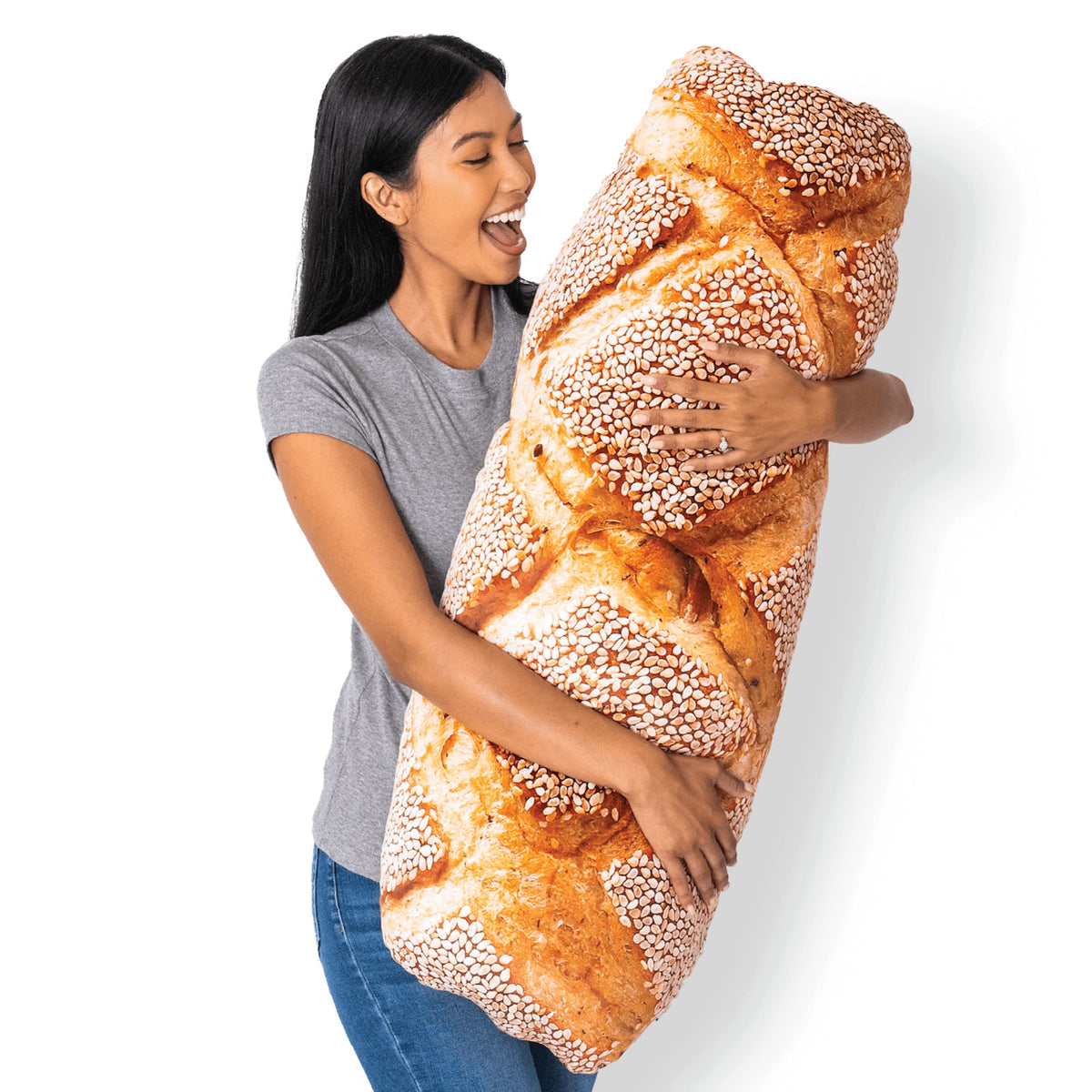 31 Inch 3D Sprinkle Donut Throw Pillow Soft Plush Cushion Gift