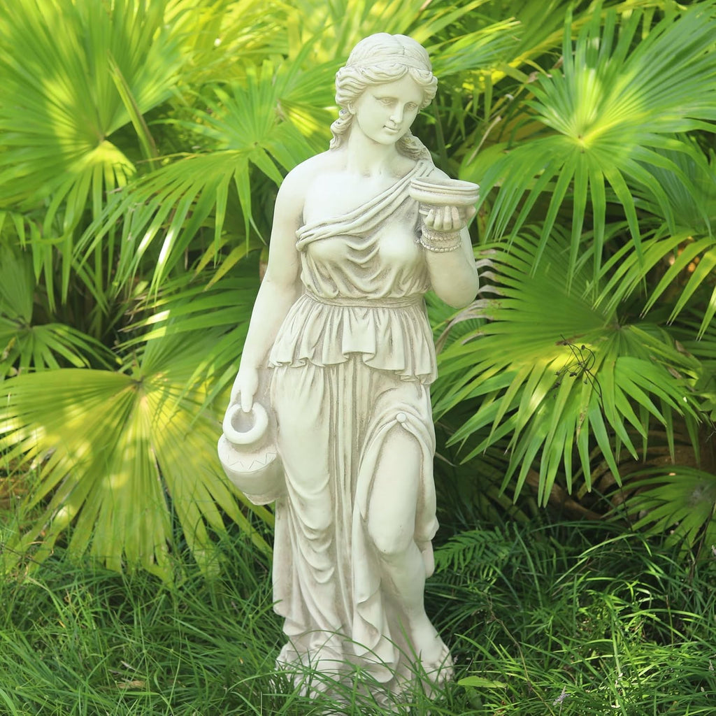 46'' High Large Nymph Statue Goddess Hebe Garden Sculpture