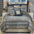 Spellbound Modern Luxury Comforter Bedding, Queen, 4 Pc Set