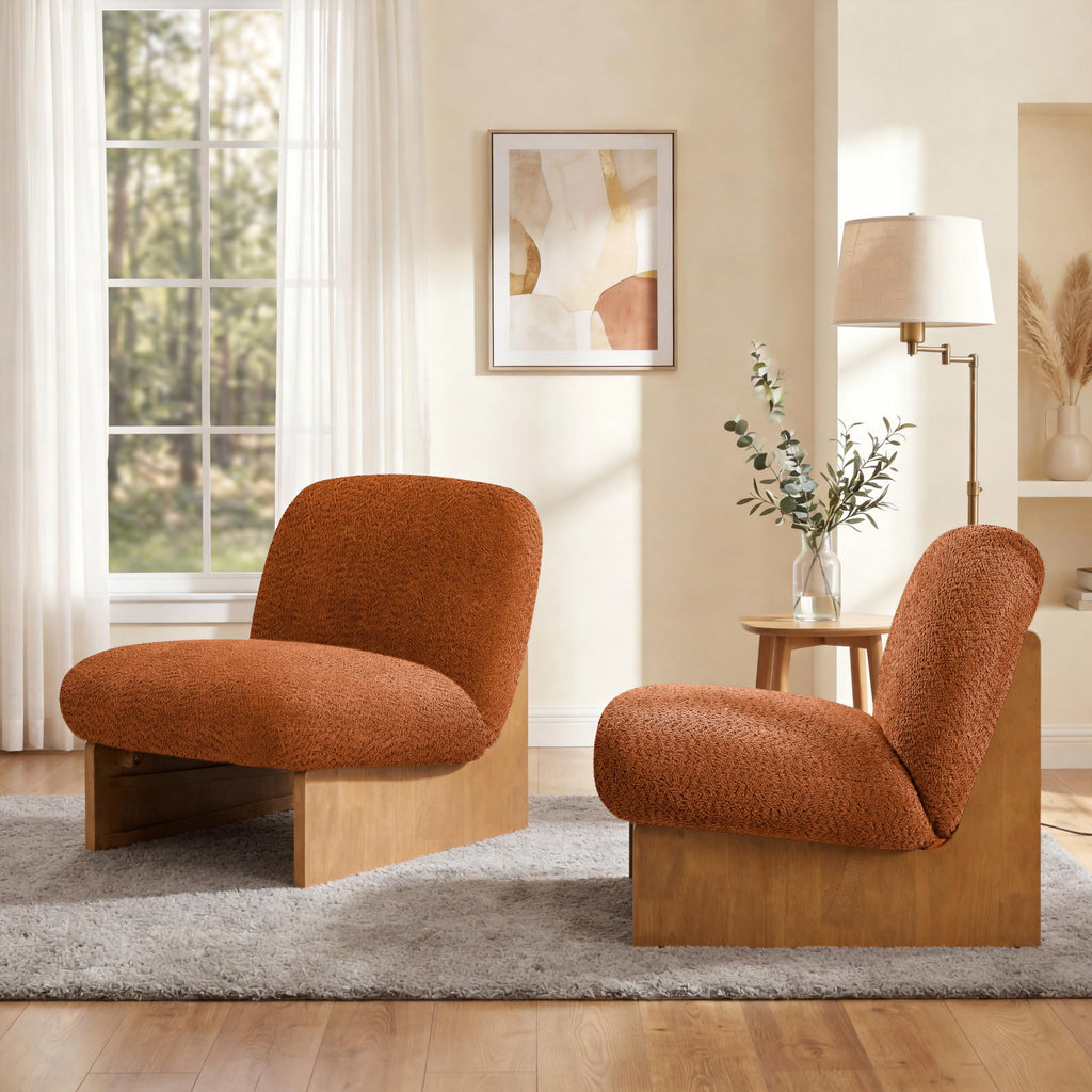 Christopher Knight Home Eden Modern Accent Chair Set of 2