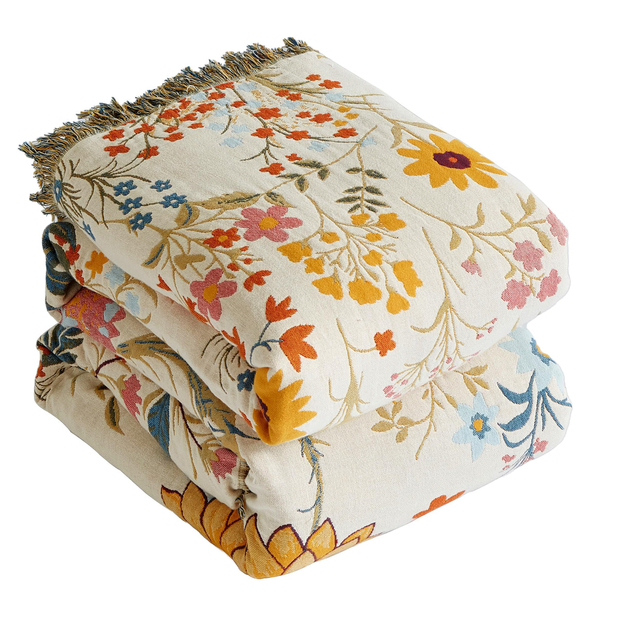 Boho Cotton Throw Blanket