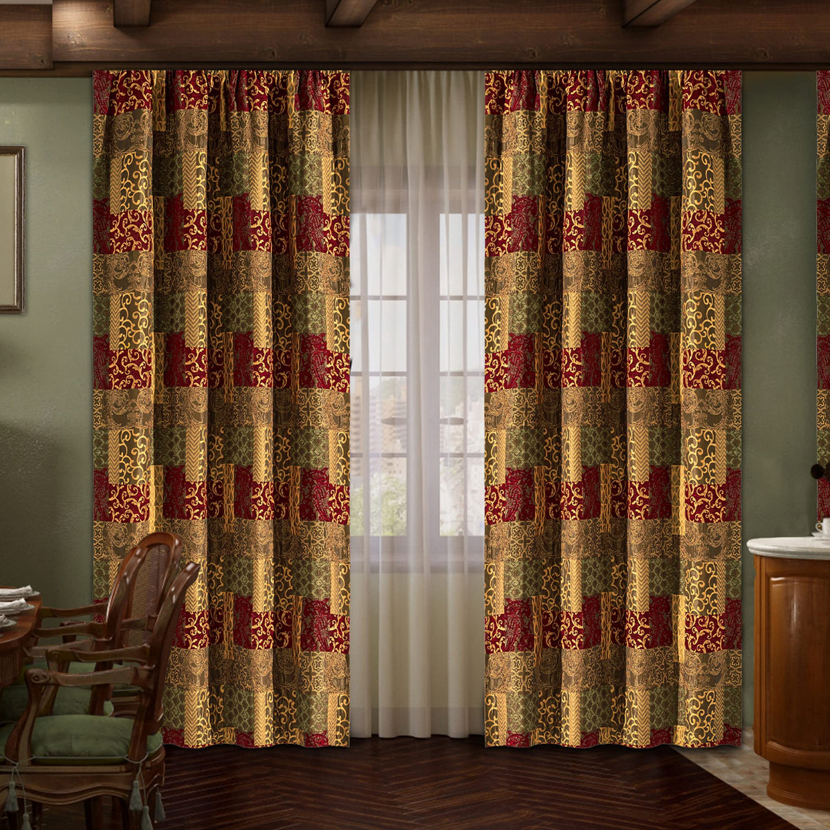 Loom and Mill Curtain Set