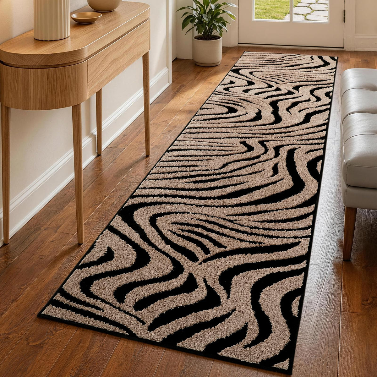 YIHOUSE Cowhide Area Rugs 5×7 Ft