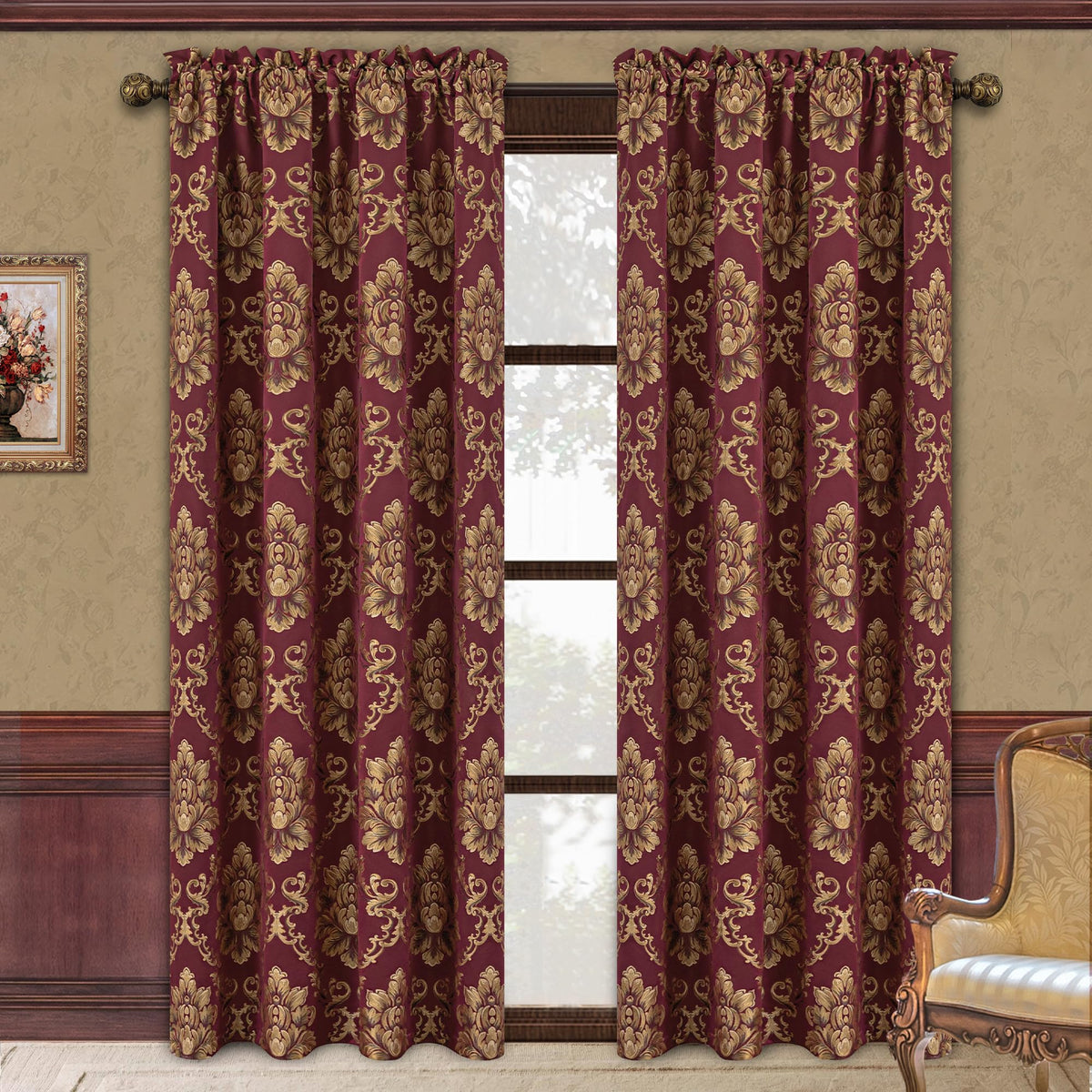 Loom and Mill Curtain Set