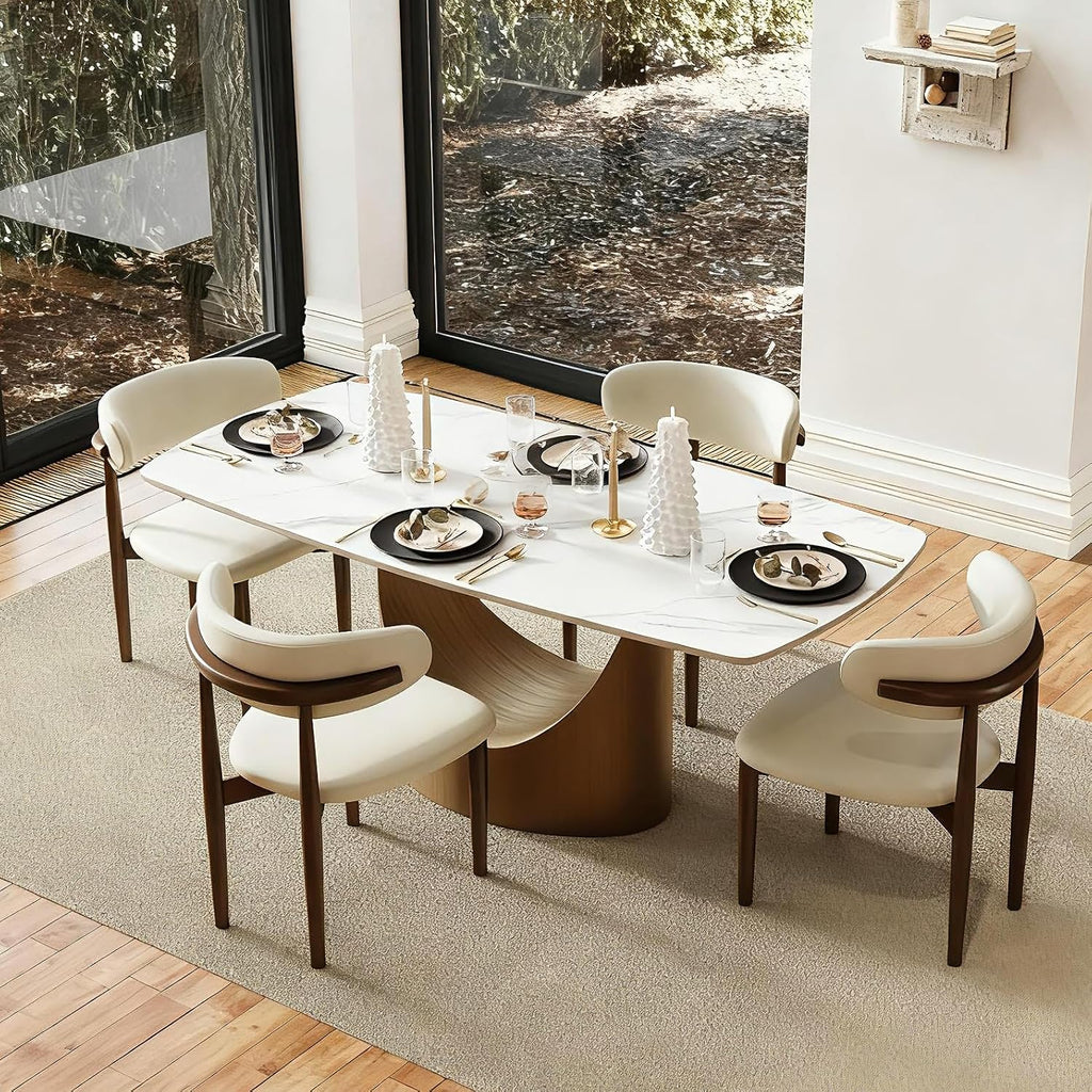 Hobart Sintered-Stone Dining Table