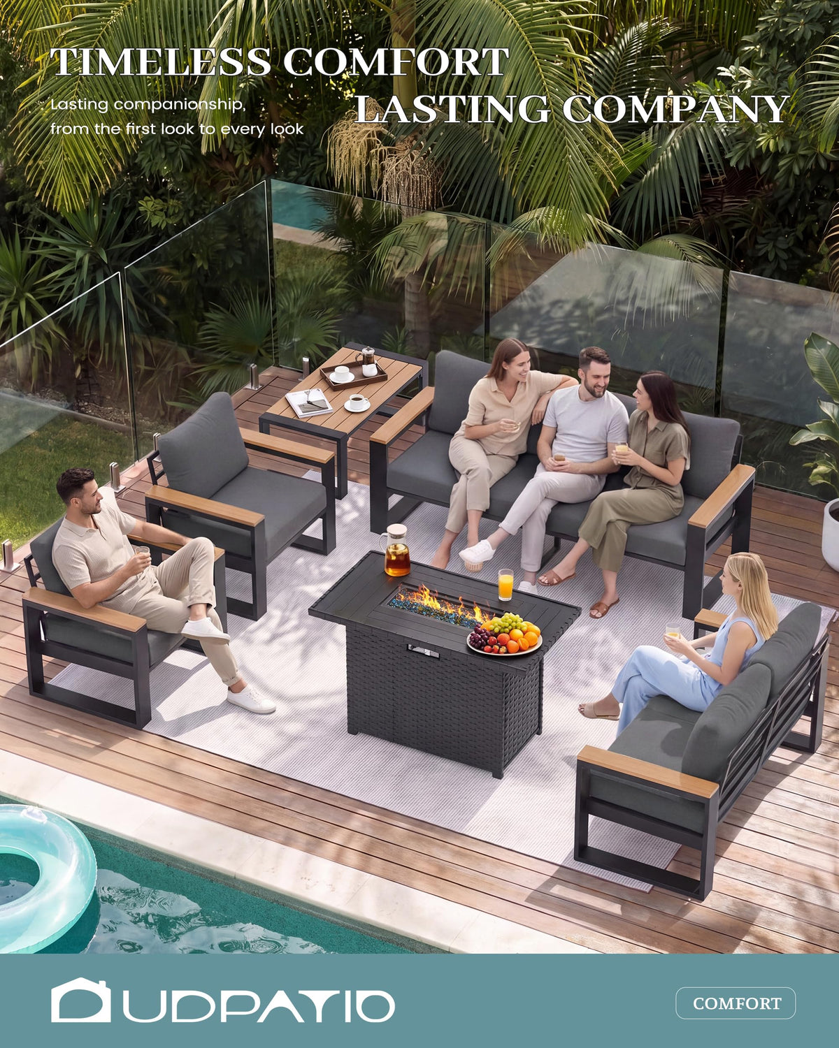 Aluminum Patio Furniture Set