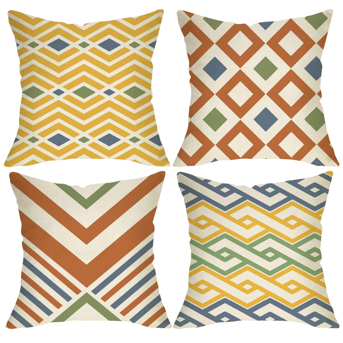 Mud Cloth Tribal Pillow Covers