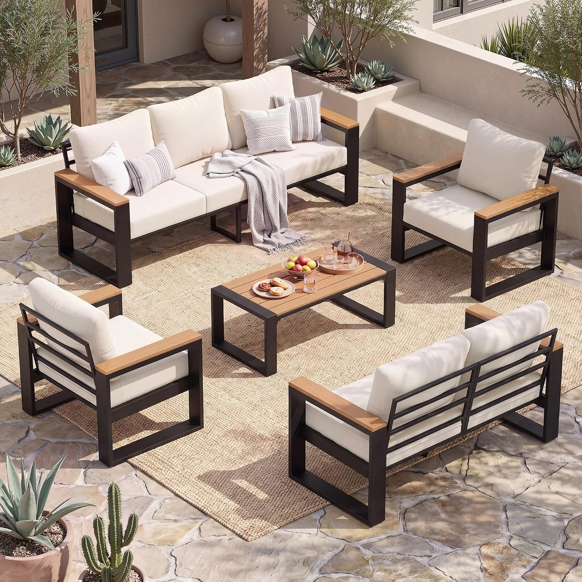 Aluminum Patio Furniture Set