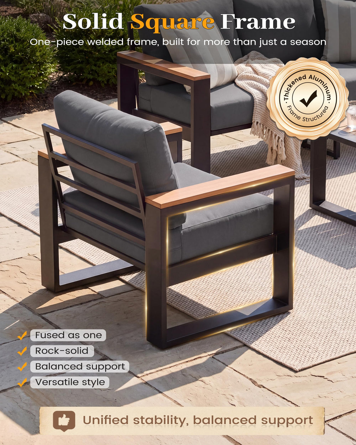 Aluminum Patio Furniture Set