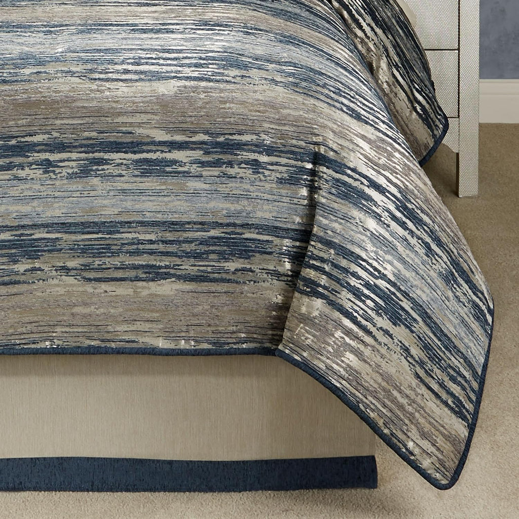 Spellbound Modern Luxury Comforter Bedding, Queen, 4 Pc Set