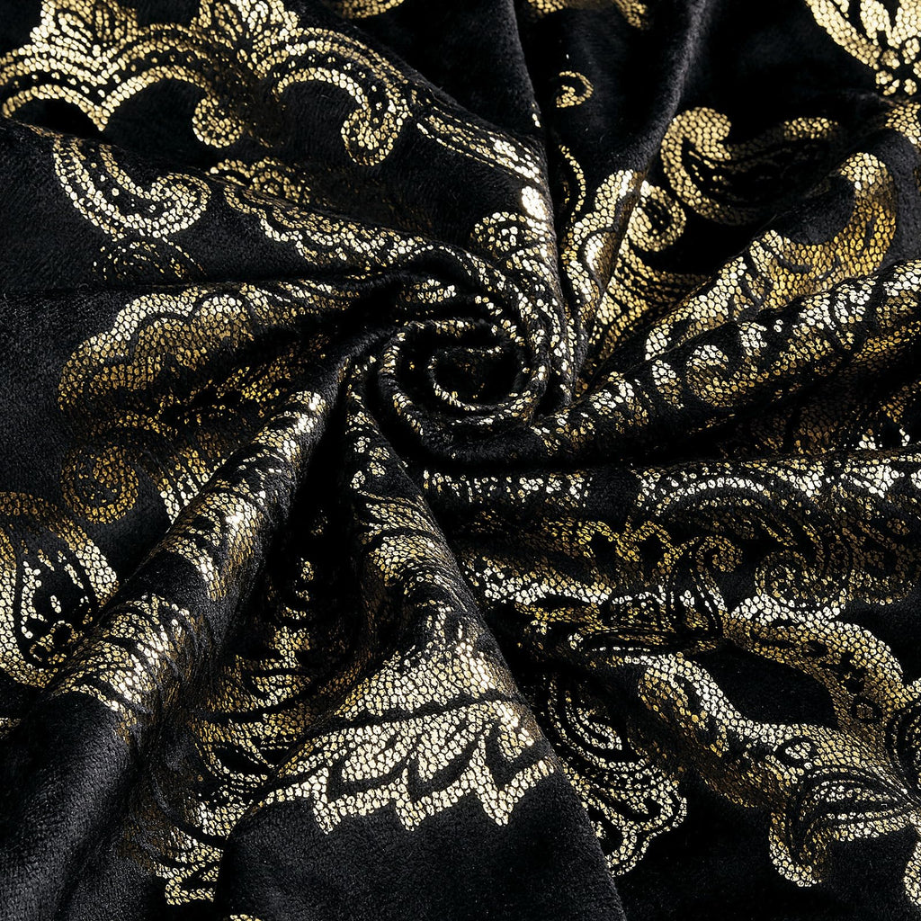 Sunshine Nicole Metallic Print Comforter Set