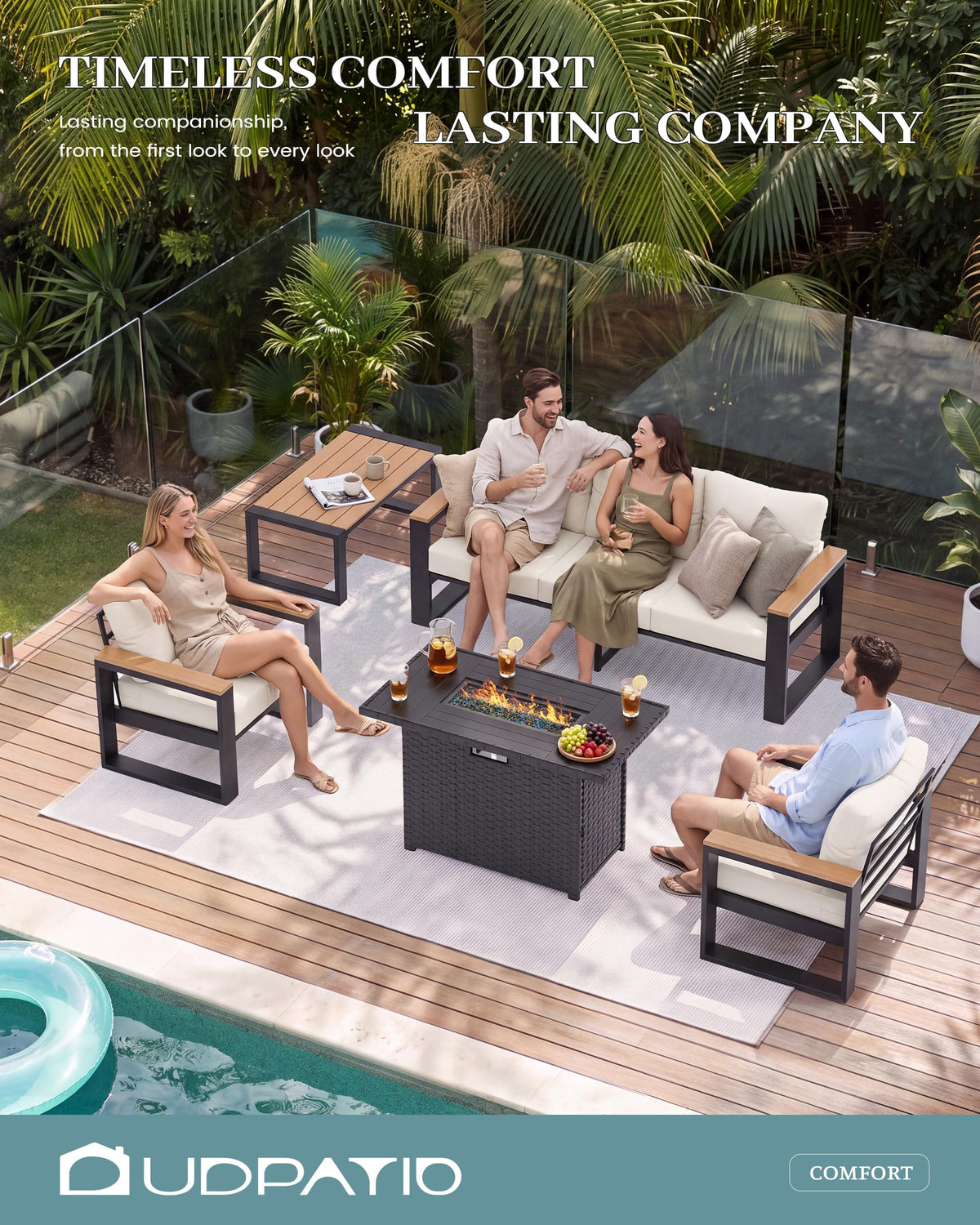 Aluminum Patio Furniture Set